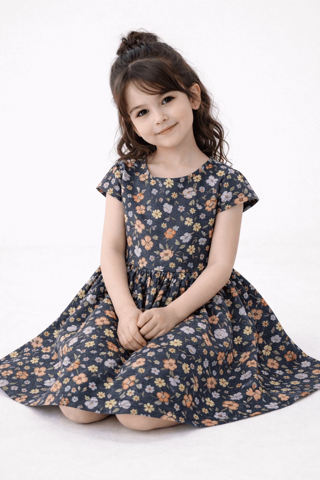 Floral Fairy Frock - Kiddiesco