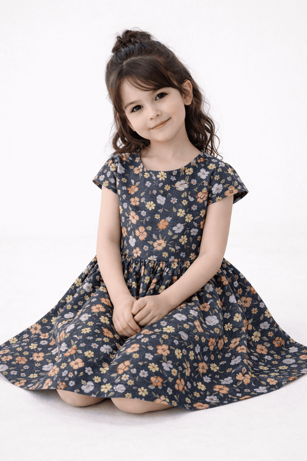 Floral Fairy Frock - Kiddiesco