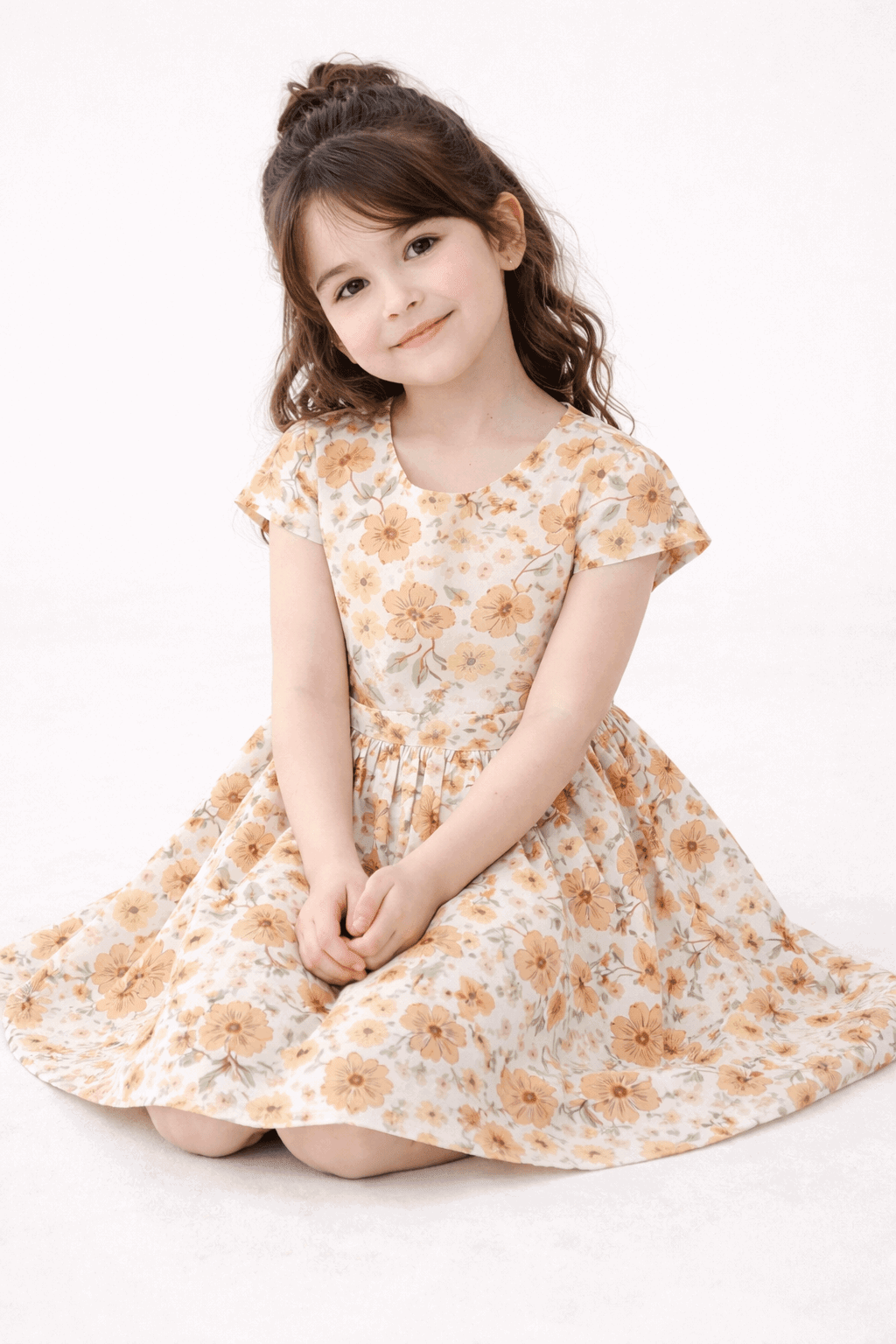 Floral Fairy Frock - Kiddiesco