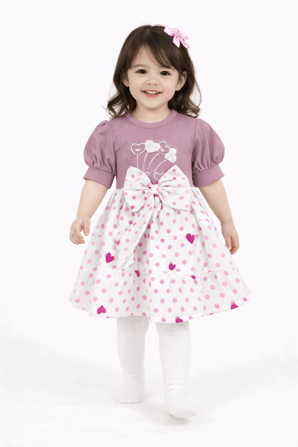 Floral Princess Party Wear 2 Pcs - Kiddiesco