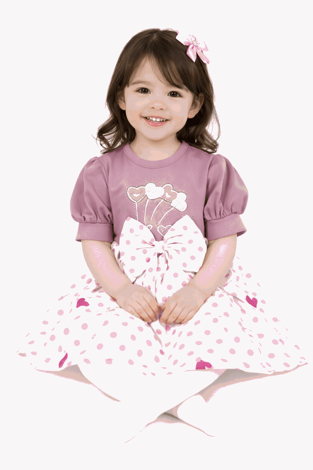 Floral Princess Party Wear 2 Pcs - Kiddiesco