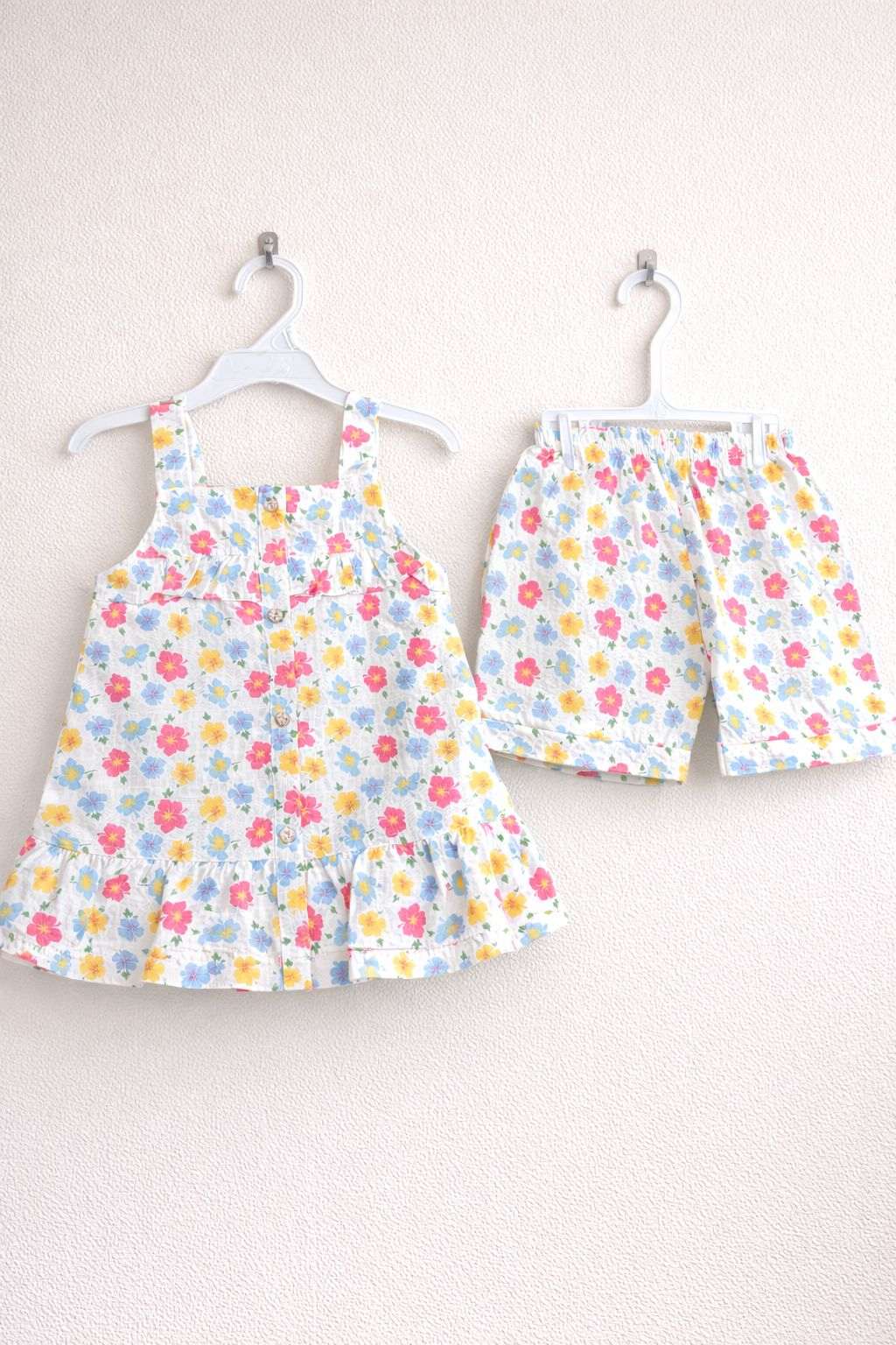 Floral summer Children's outfit - Kiddiesco