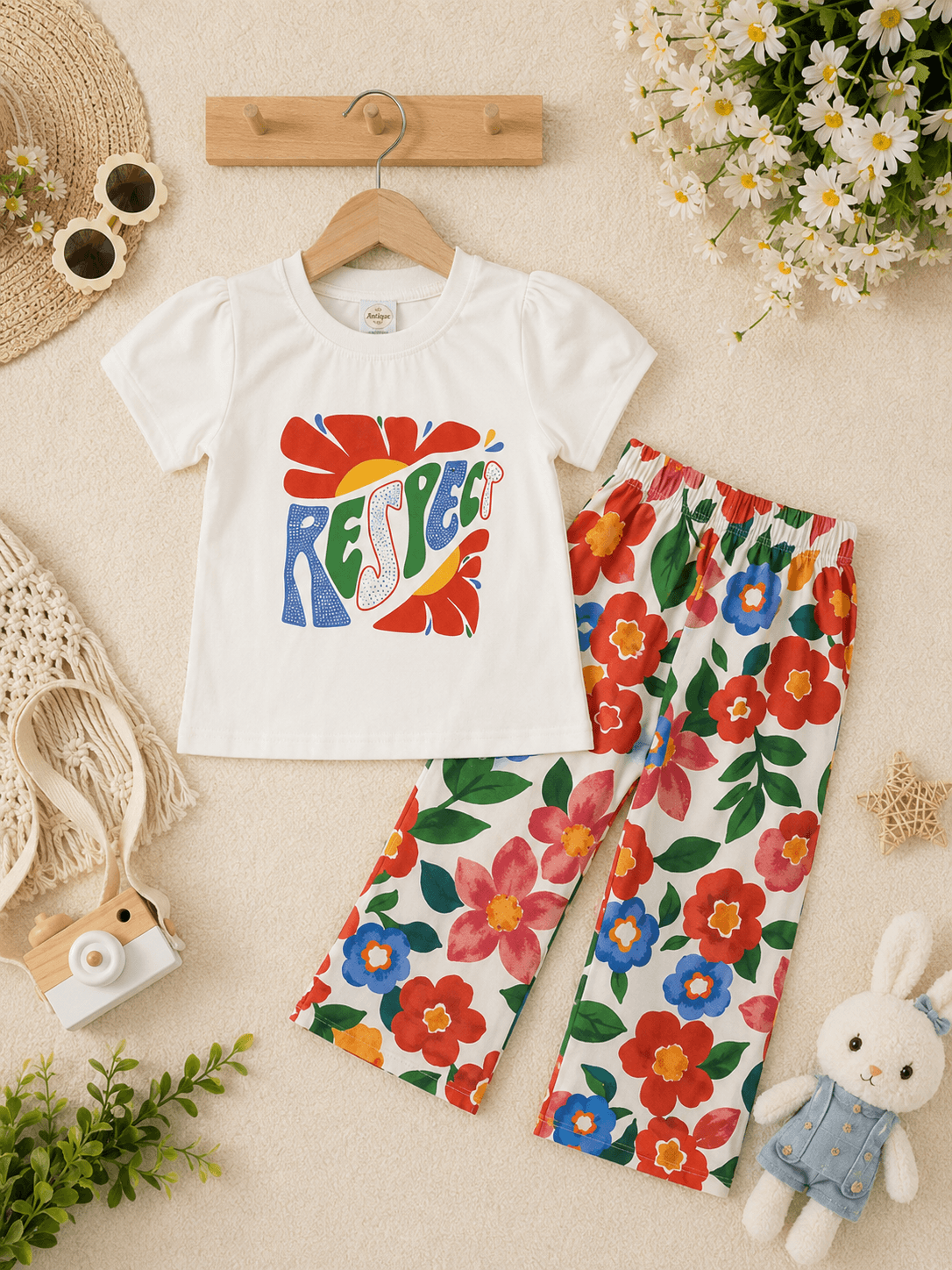 Flower Pop Summer Outfit - Kiddiesco