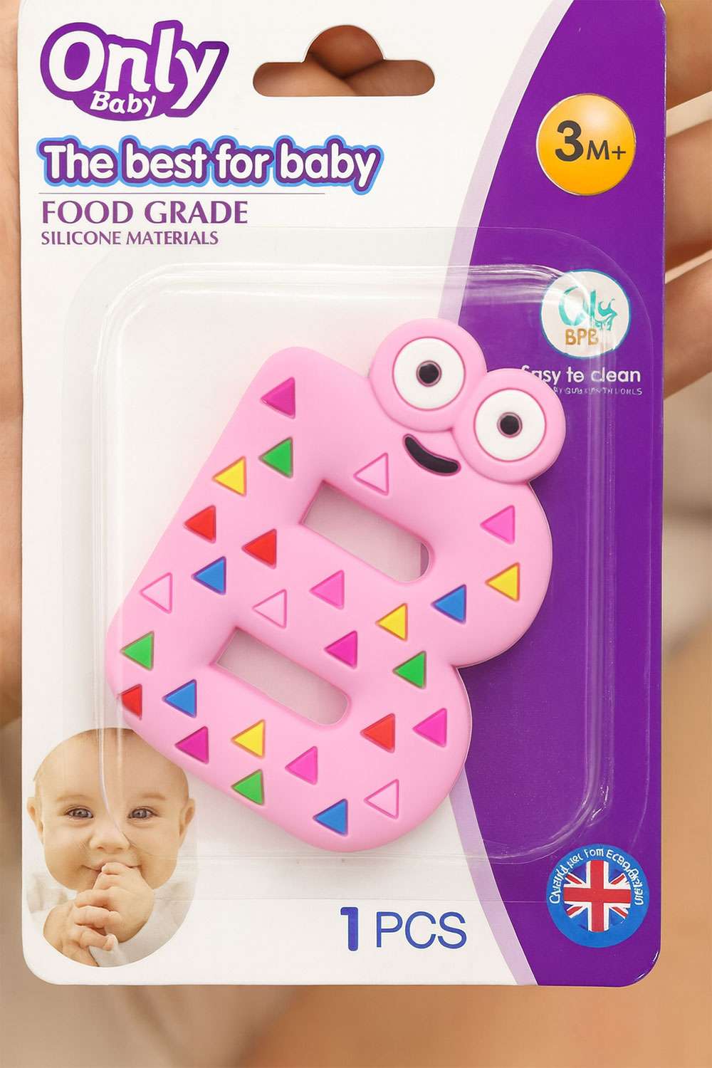 Foodgrade Silicone B-Shape Beads - Kiddiesco Main image