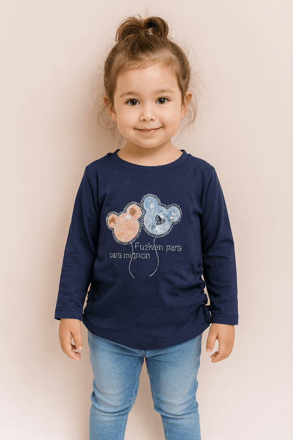 Girl Bear Shirt KDC 031 - Kiddiesco