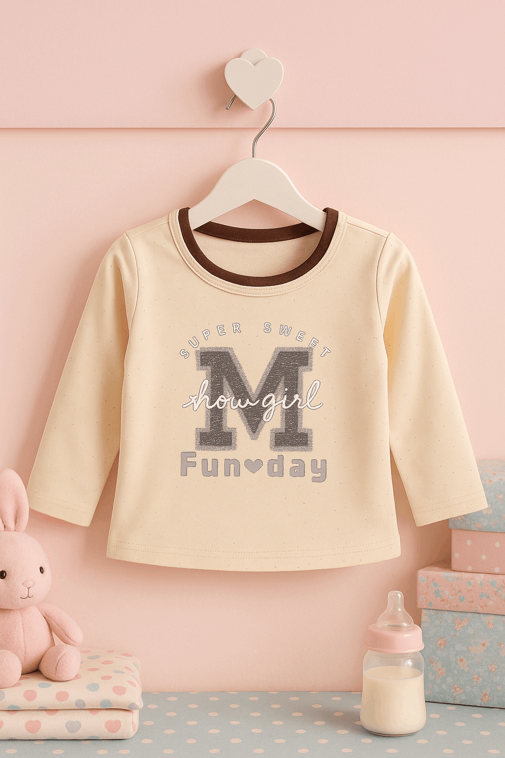 Girl Bear Shirt KDC 032 - Kiddiesco