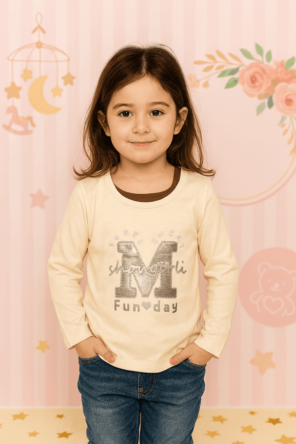 Girl Bear Shirt KDC 032 - Kiddiesco