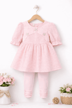 Girl Chikankari Frock 2Pcs - Kiddiesco