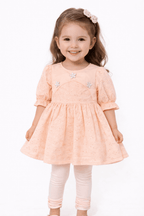 Girl Chikankari Frock 2Pcs - Kiddiesco