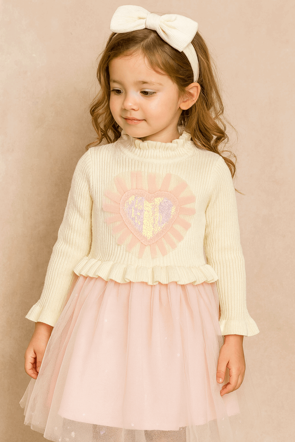Girl Embroidered Frock KDS 59 - Kiddiesco