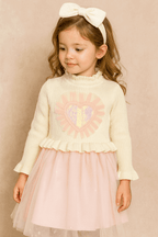 Girl Embroidered Frock KDS 59 - Kiddiesco