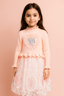 Girl Embroidered Frock KDS 59 - Kiddiesco