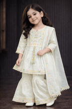 Girl Embroidery Fancy Suit 2Pcs - Kiddiesco