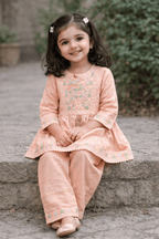 Girl Embroidery Fancy Suit 2Pcs - Kiddiesco