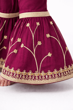 Girl Embroidery Fancy Suit Set - Kiddiesco