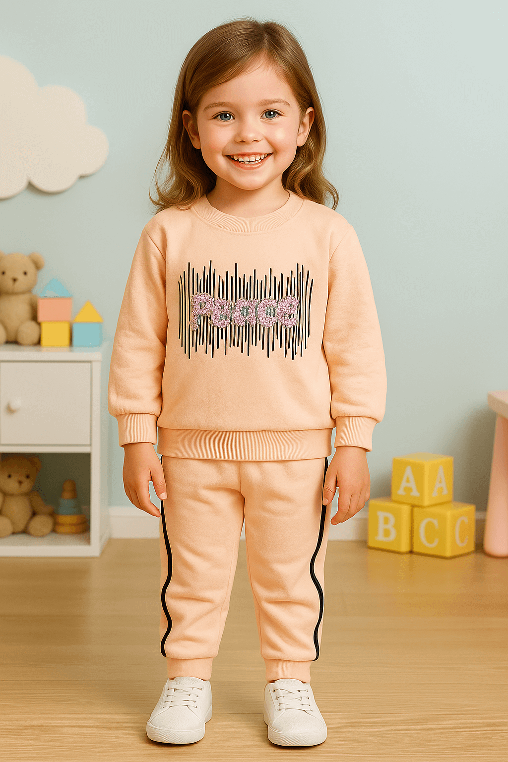 Girl Fancy Shirt Trouser KDC 045 - Kiddiesco