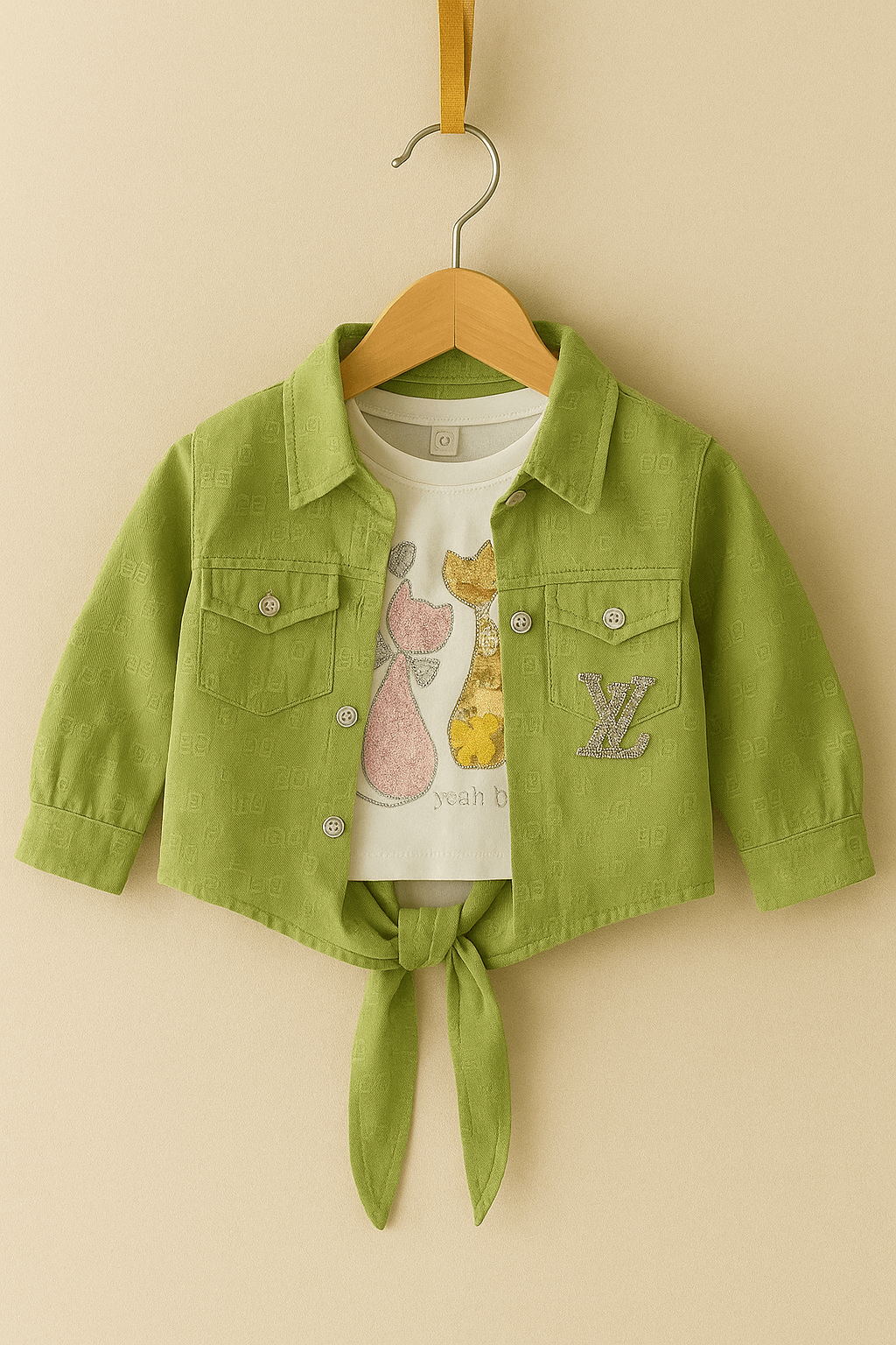 Girl Party Wear Shirt KDC 051 Secondary image