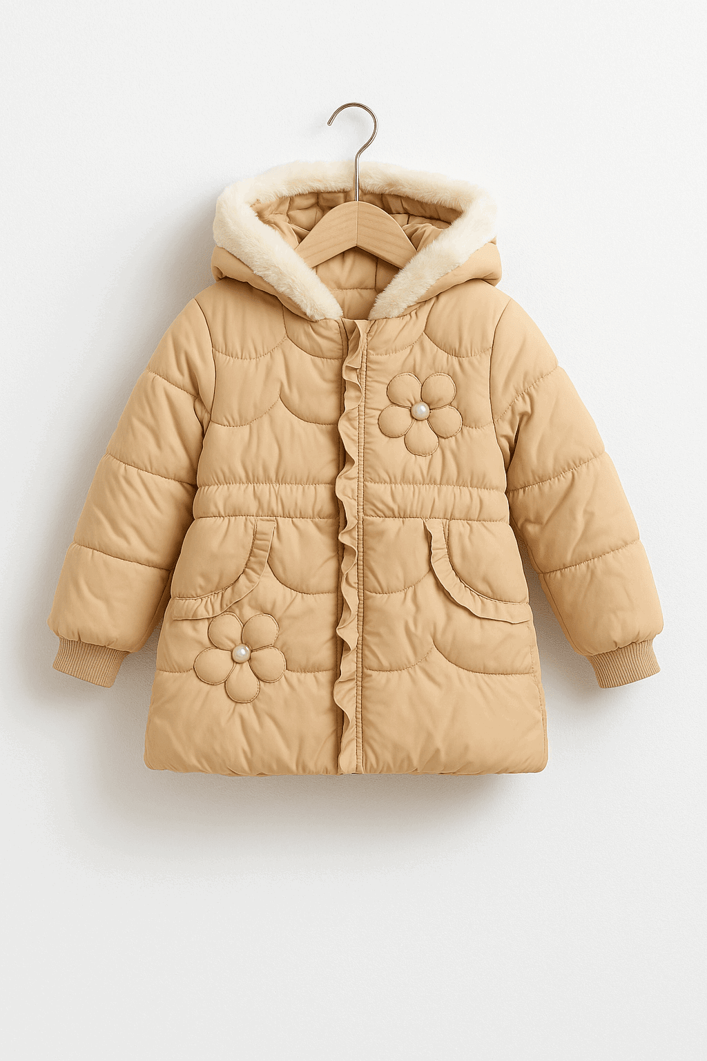 Girl Quilted Jacket KDC 032 - Kiddiesco