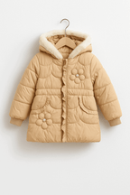 Girl Quilted Jacket KDC 032 - Kiddiesco