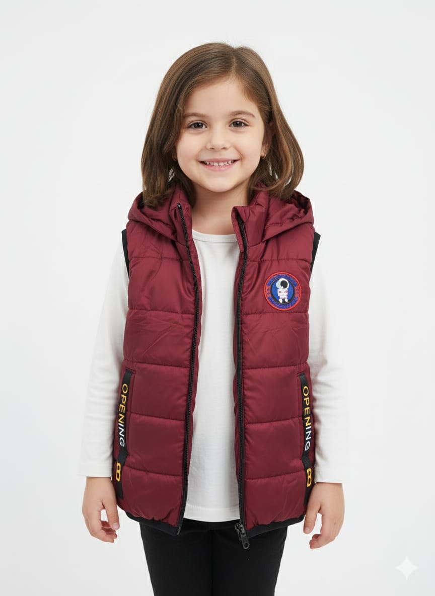 Girl Quilted Jacket KDC 036 - Kiddiesco