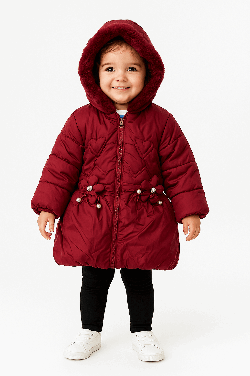 Girl Quilted Jacket KDC 037 - Kiddiesco