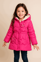 Girl Quilted Jacket KDC 037 - Kiddiesco