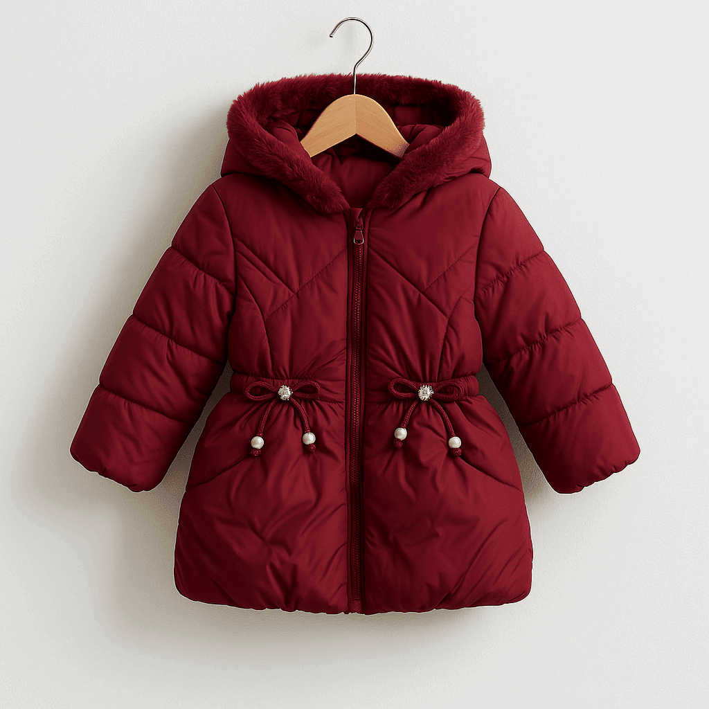 Girl Quilted Jacket KDC 037 - Kiddiesco