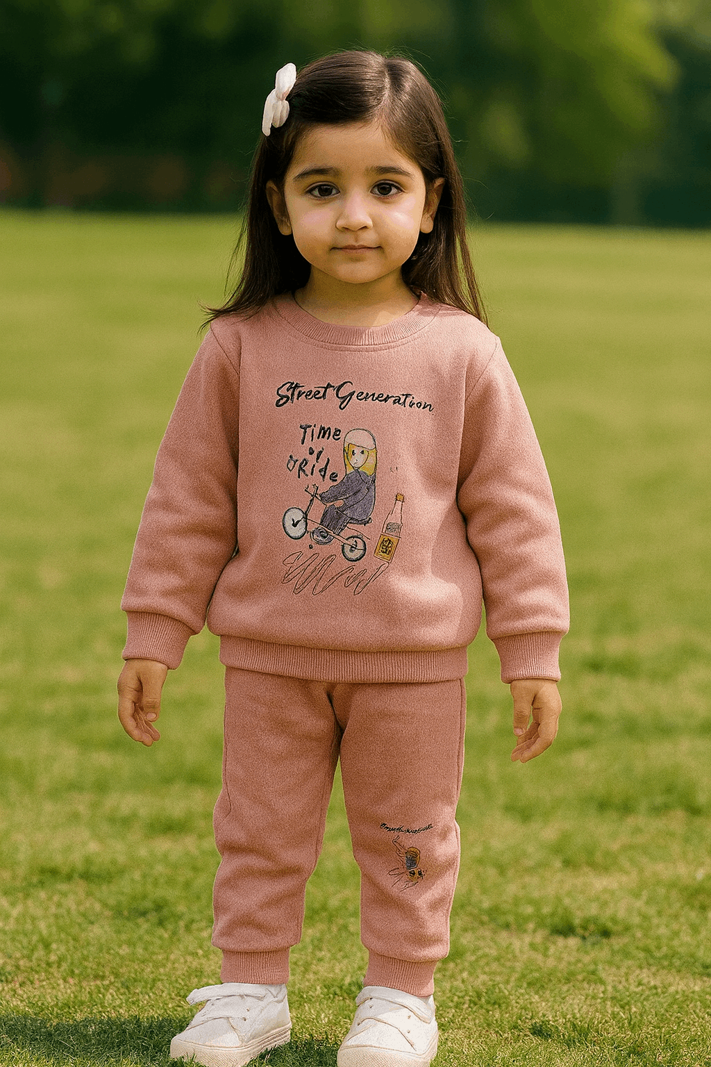 Girl Shirt Pajama KDC 035 - Kiddiesco Main image