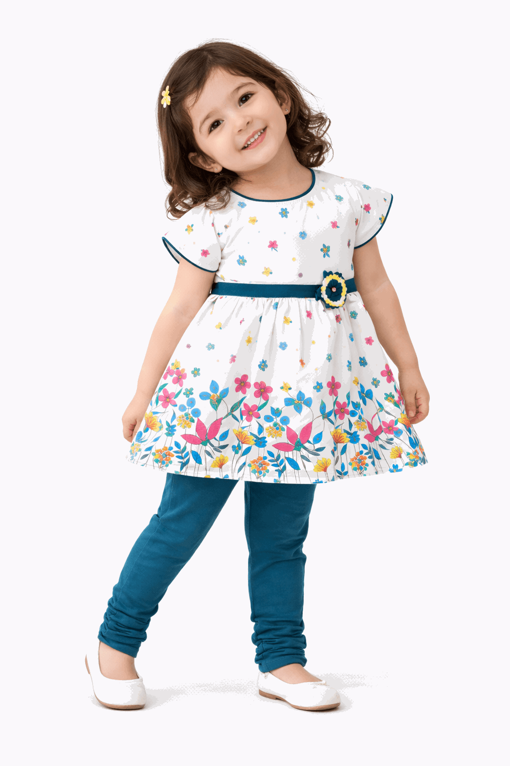 Girl Shirt & Trouser 2 Pcs - Kiddiesco Main image