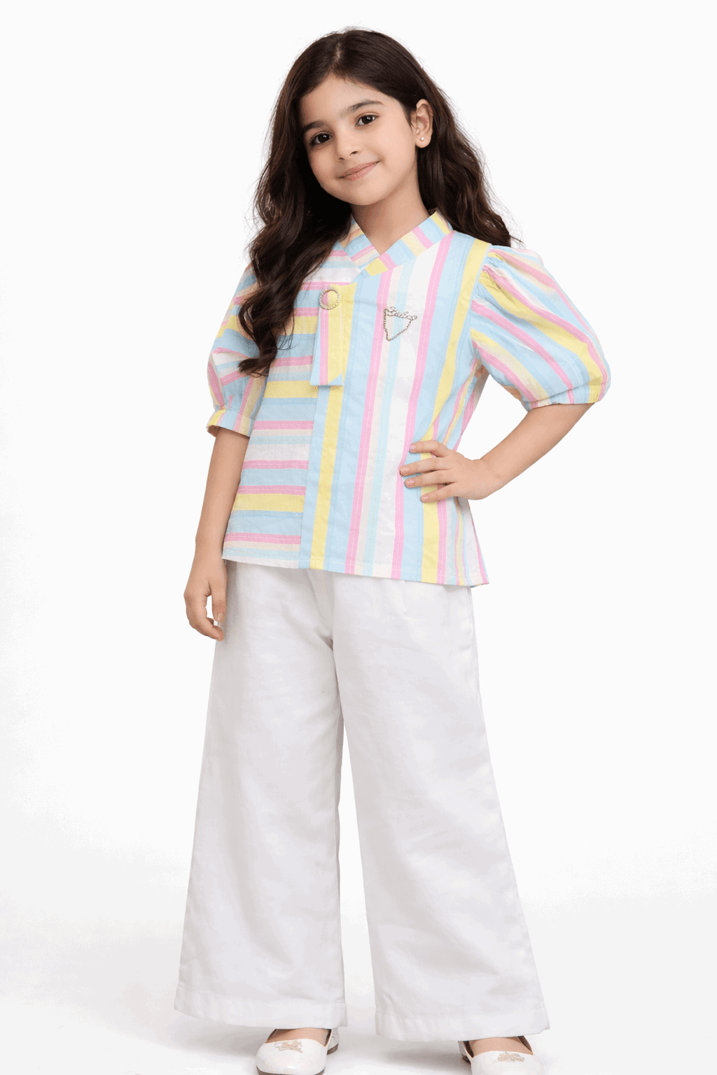 Girl Shirt & Trouser 2 Pcs - Kiddiesco