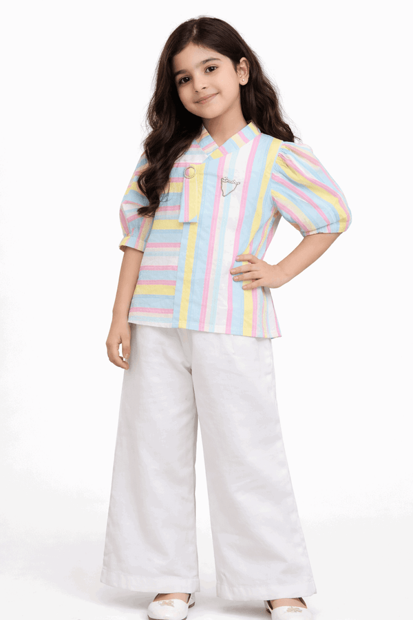 Girl Shirt & Trouser 2 Pcs - Kiddiesco