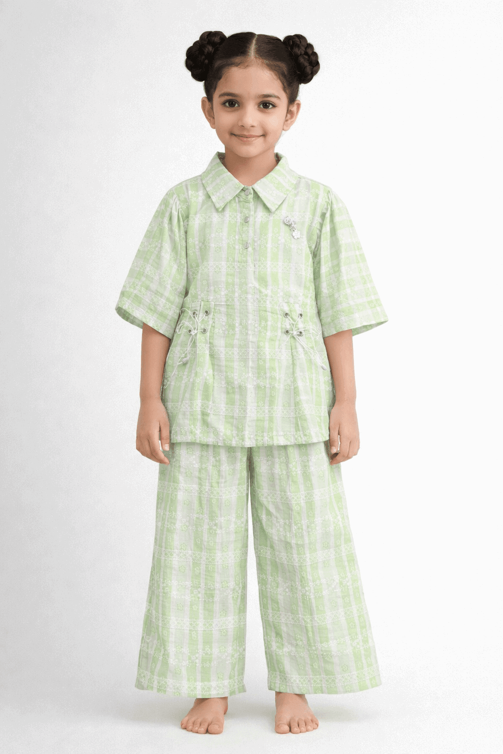 Girl Shirt & Trouser 2 Pcs - Kiddiesco