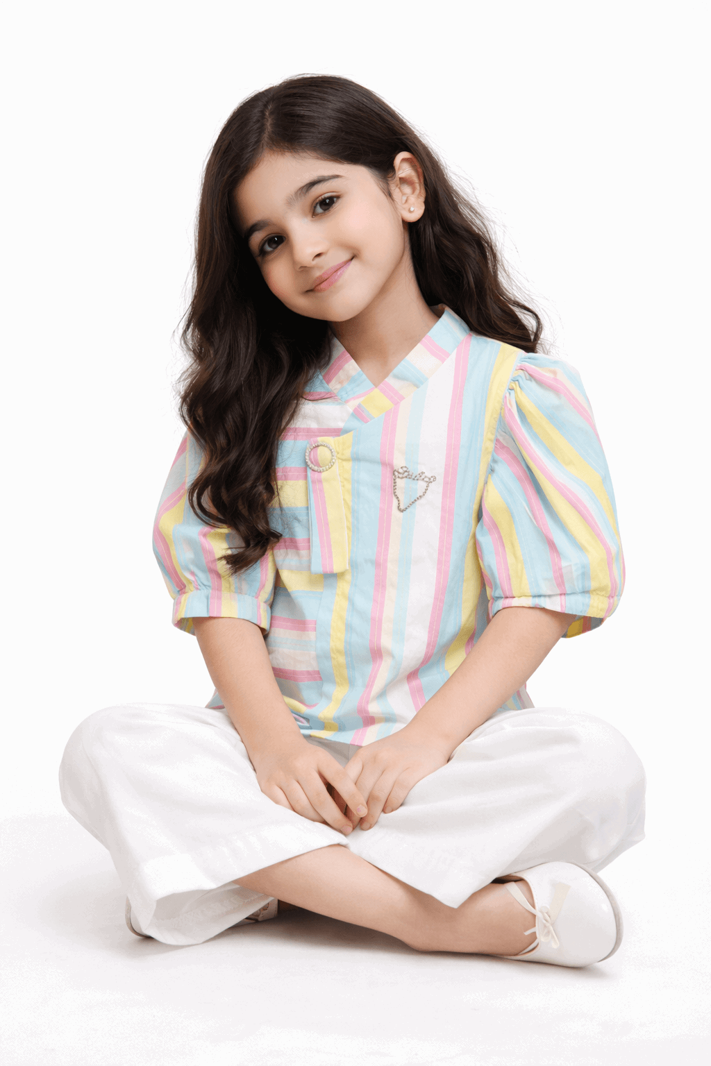 Girl  Shirt & Trouser 2 Pcs Secondary image
