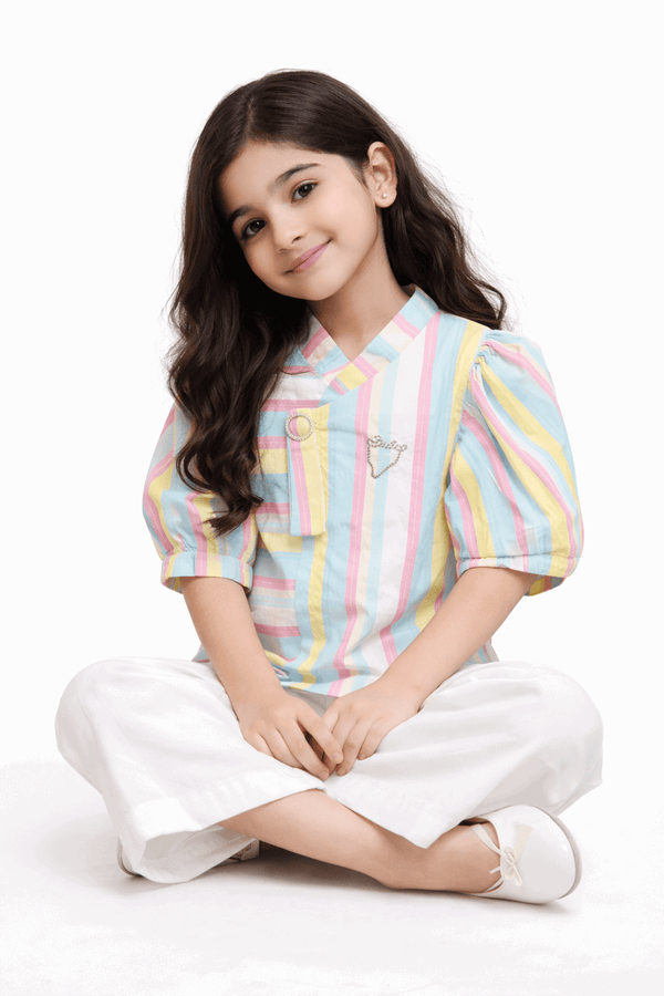 Girl Shirt & Trouser 2 Pcs - Kiddiesco
