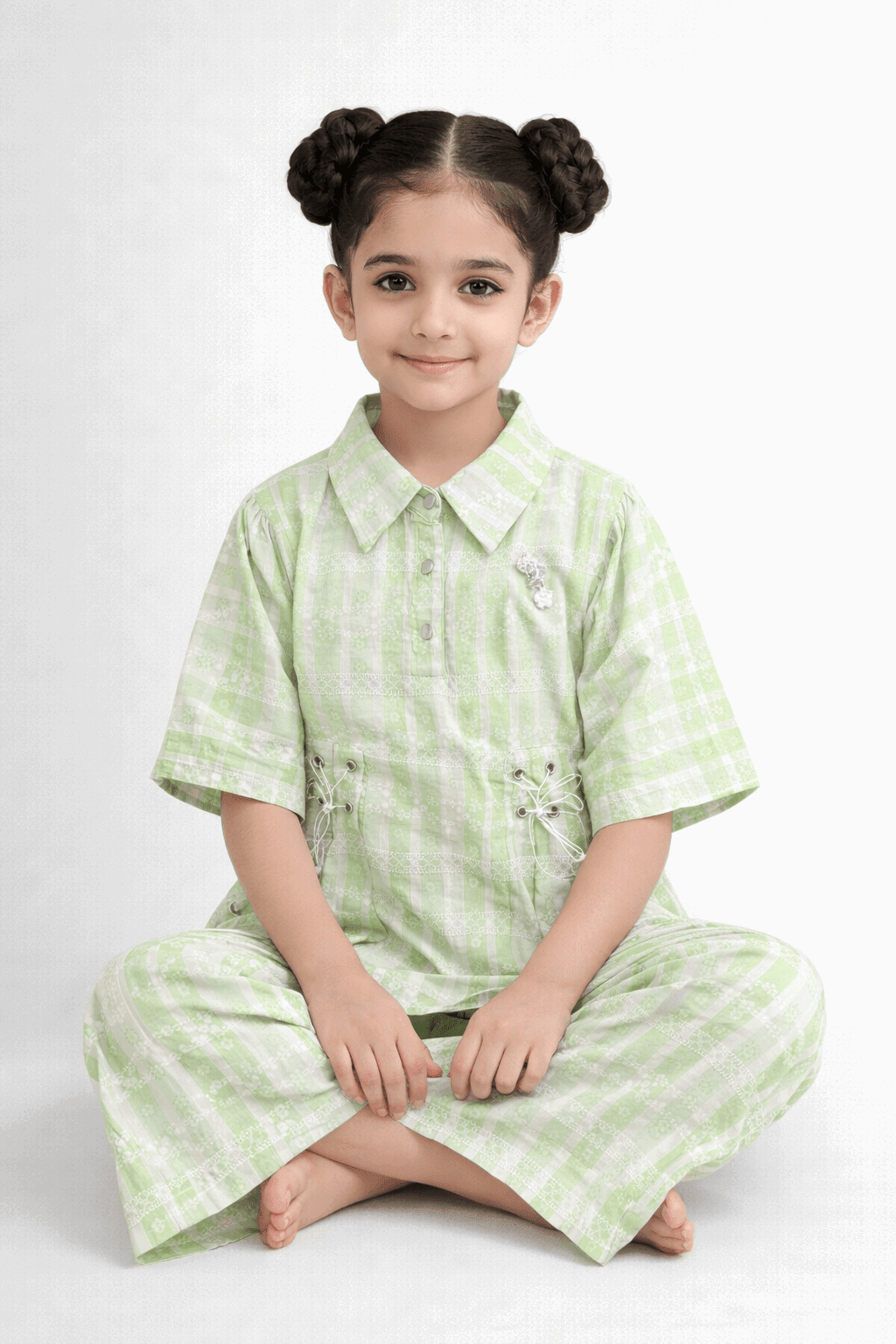 Girl Shirt & Trouser 2 Pcs - Kiddiesco