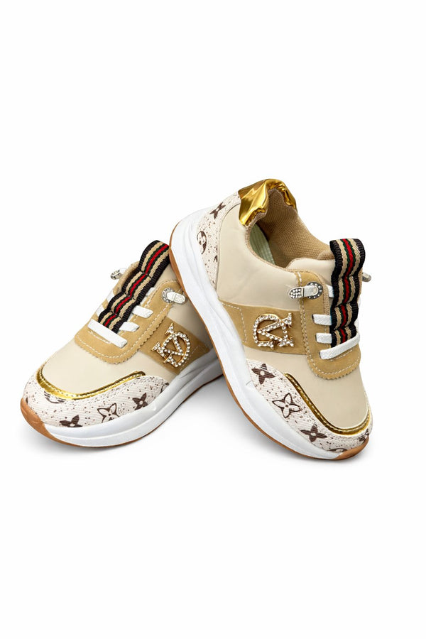 Girl Shoes beige KDS 033 - Kiddiesco