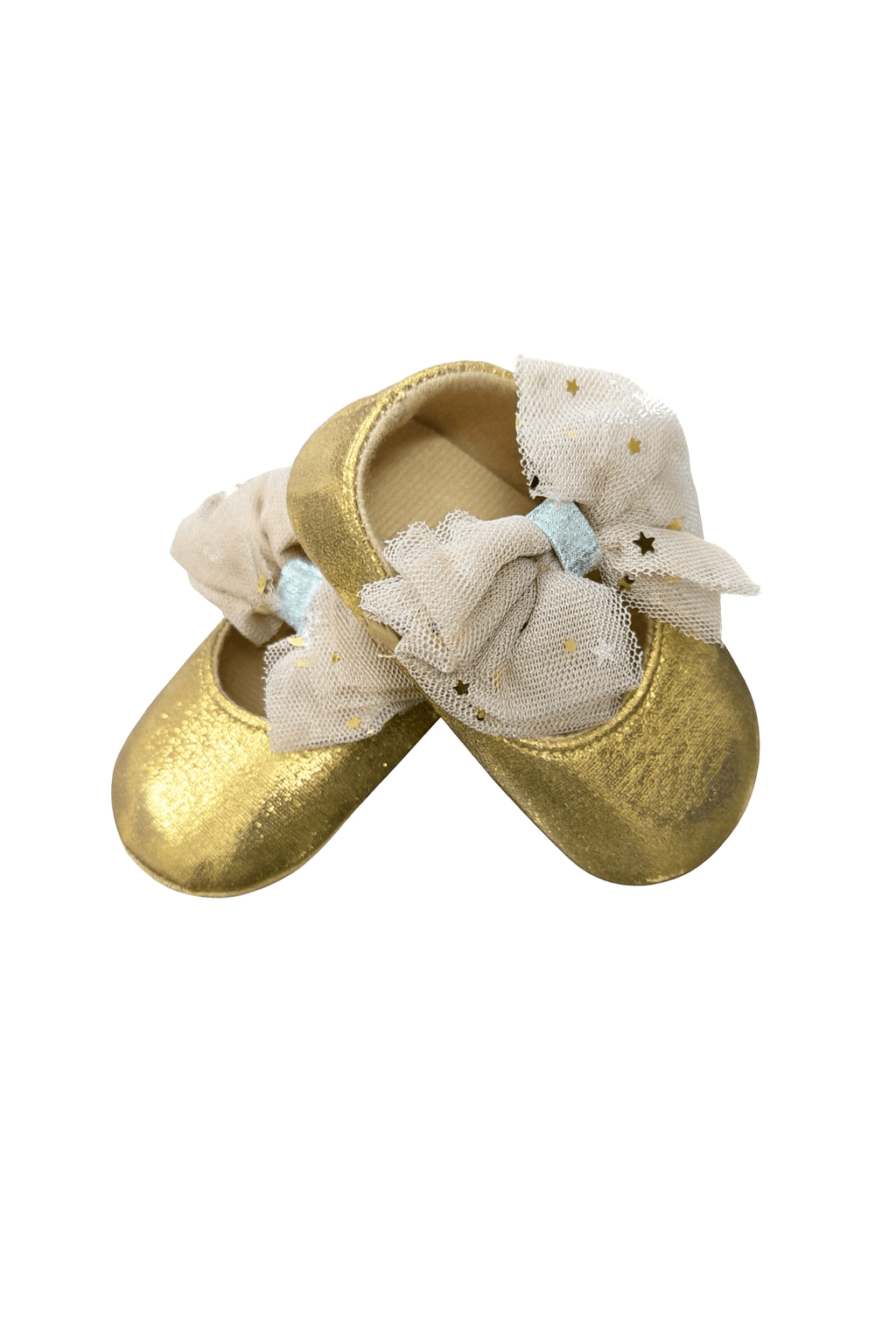 Girl Shoes Golden KDS 028 Secondary image