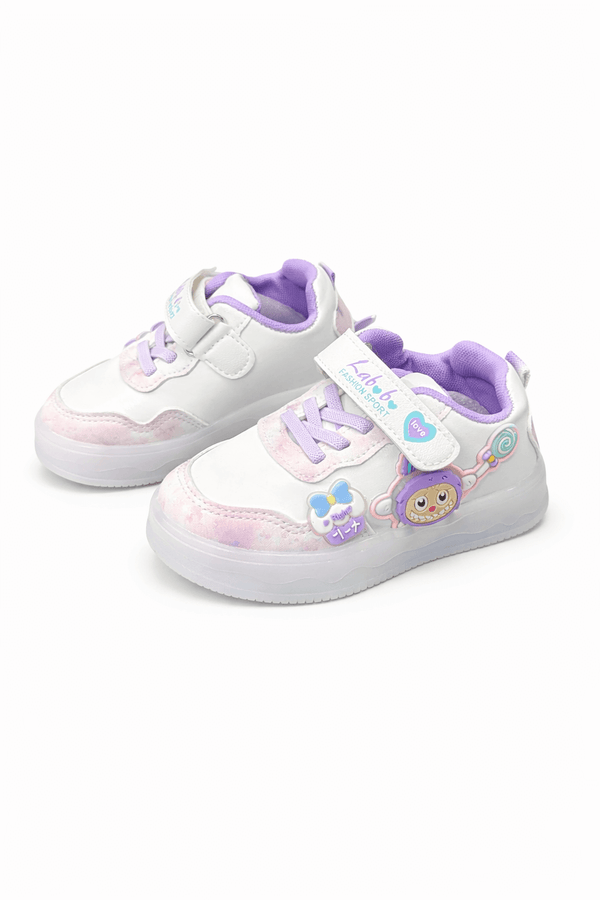 Girl Shoes Pastel sneakers KDS 034 - Kiddiesco