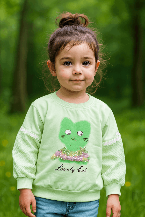 Girl Sweat Shirt KDC 039 - Kiddiesco