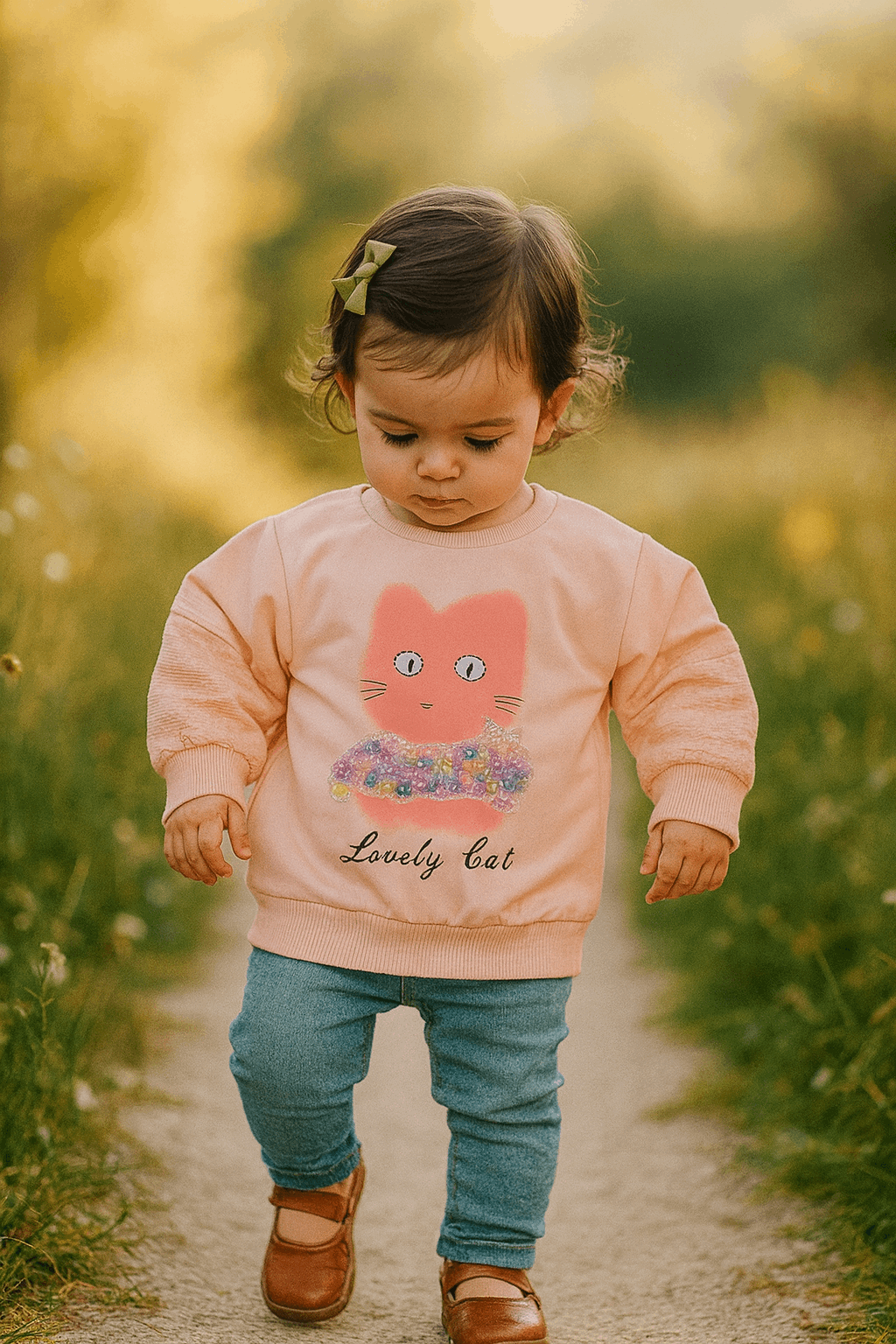 Girl Sweat Shirt KDC 040 - Kiddiesco