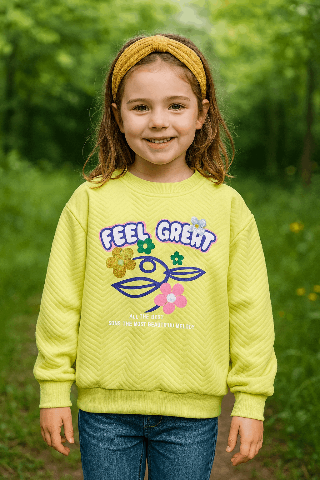 Girl Sweat Shirt KDC 047 Secondary image