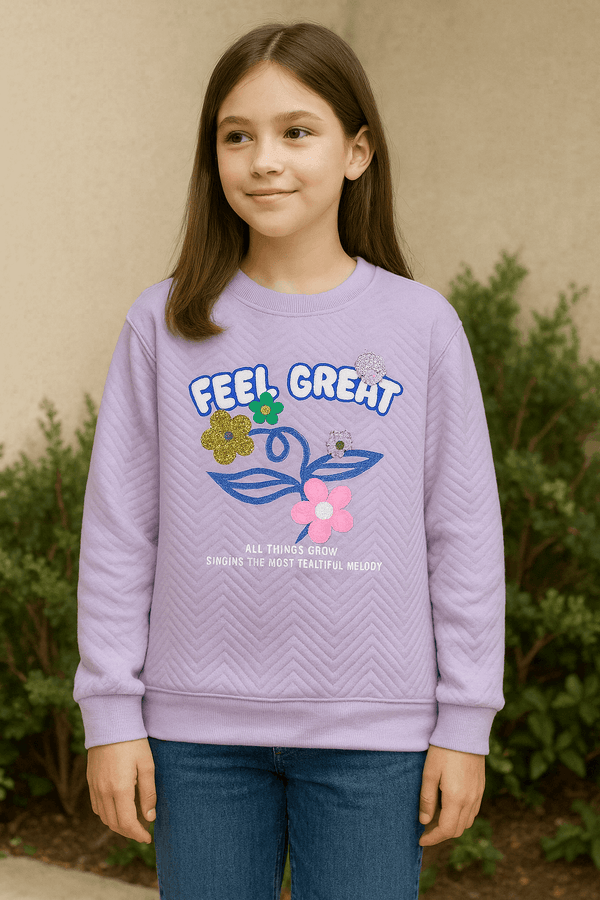 Girl Sweat Shirt KDC 048 - Kiddiesco