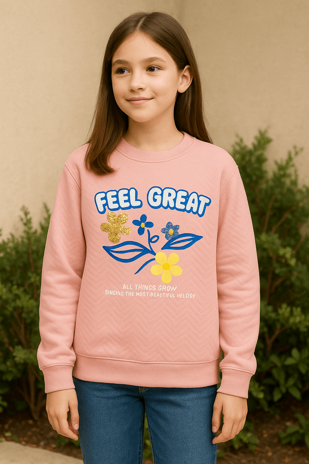 Girl Sweat Shirt KDC 049 Secondary image