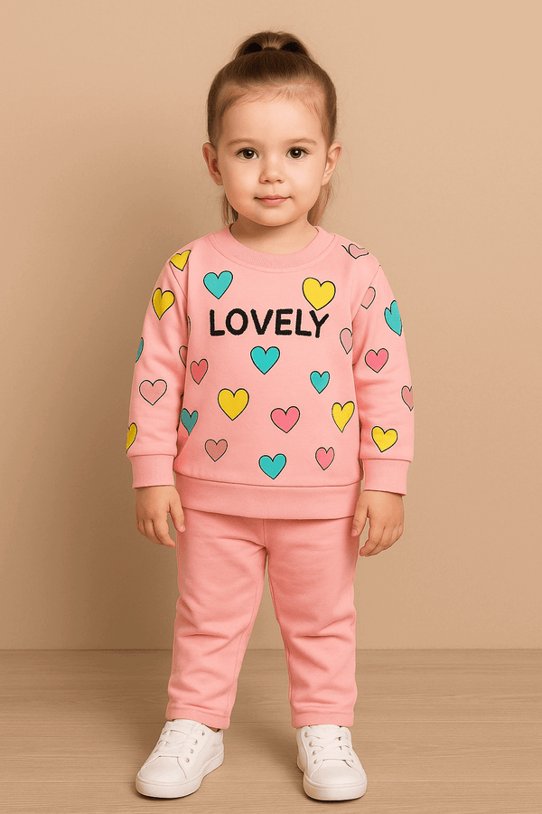 Girl Sweat Shirt Trouser KDC 042 - Kiddiesco