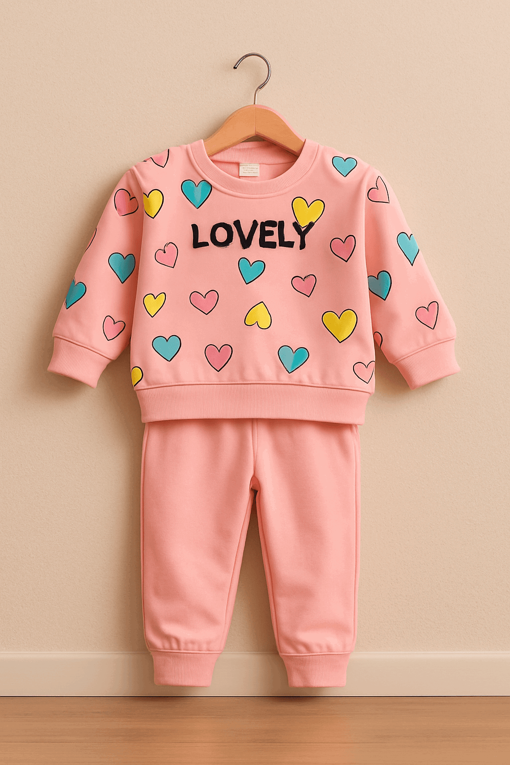 Girl Sweat Shirt Trouser KDC 042 - Kiddiesco