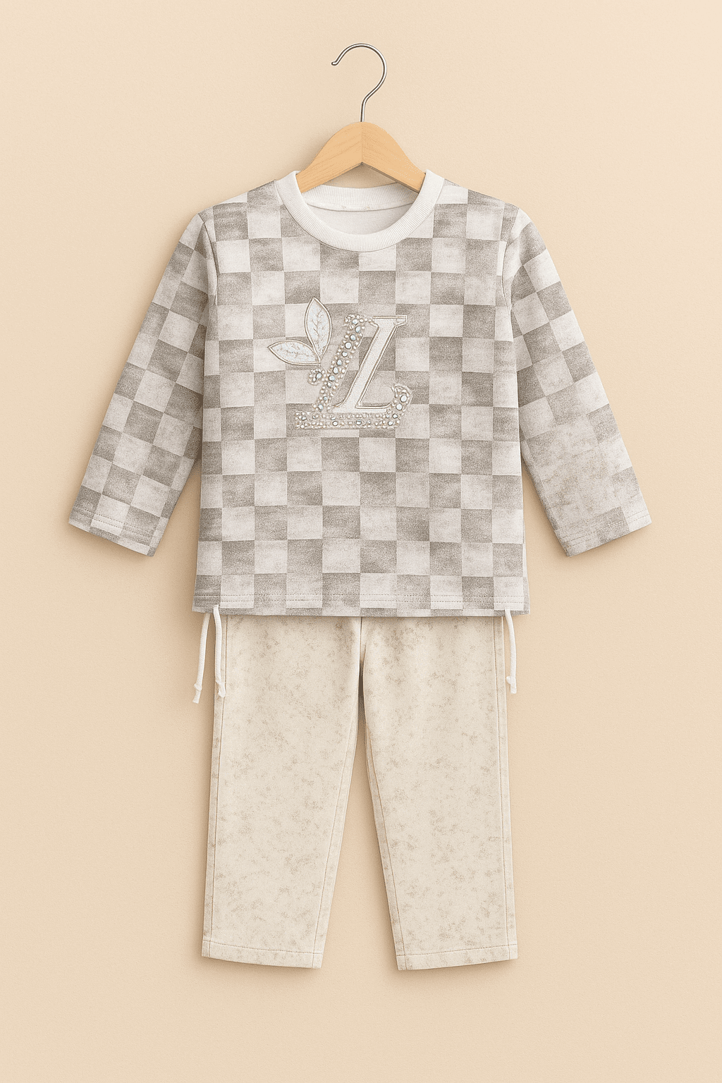 Girl Sweat Shirt Trouser Set KDC 048 - Kiddiesco