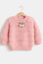 Girl Sweater Pink KDC 040 - Kiddiesco