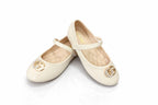Girls Pumps OF White KDS 041 - Kiddiesco