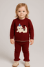 Girls Woolen Sweater & Pajama Set KDC 022 - Kiddiesco