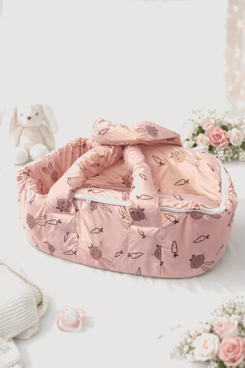 Hand Carry Baby Fancy Carry Crib - Kiddiesco Main image